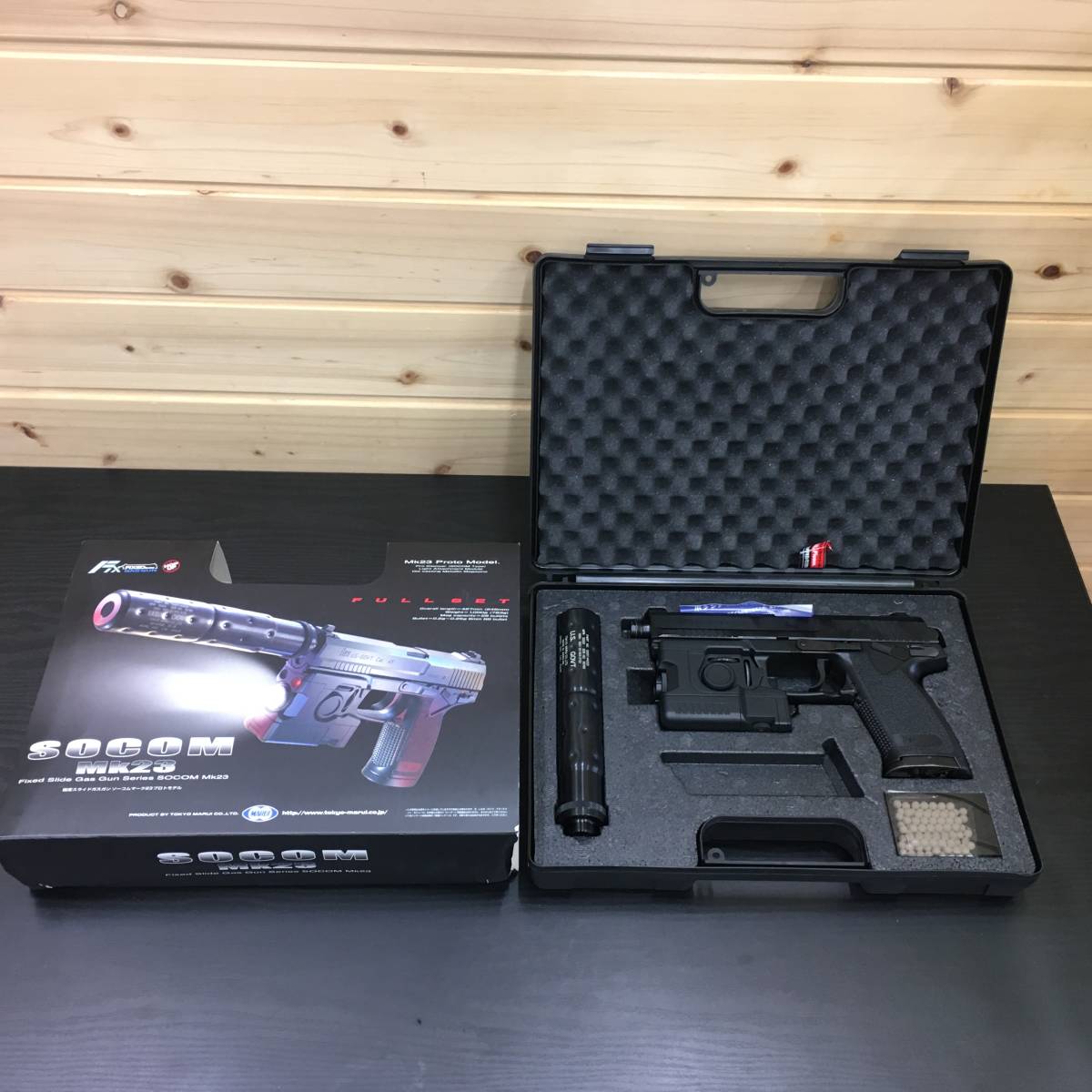 SOCOM 東京マルイ ガスガン Mk23 ソーコム Mk.23 固定スライド 予備