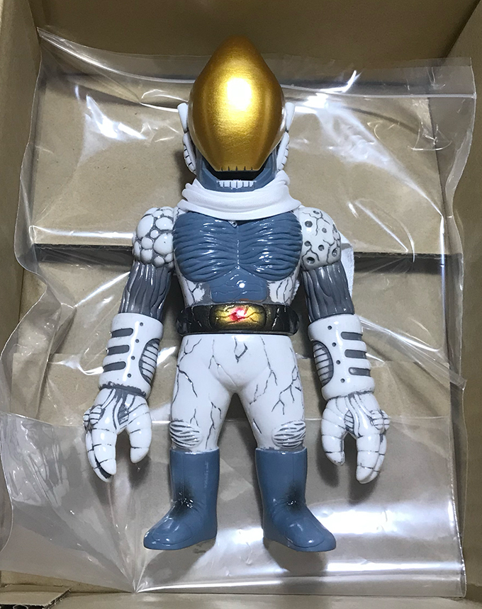 エイリマン 真頭玩具 リアルヘッド realhead ソフビ ゴッコ堂 ｜創作 