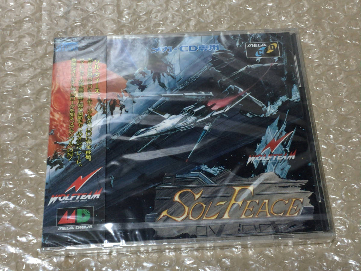 ○メガCD 未開封新品 ソル・フィース ウルフチーム メガCD