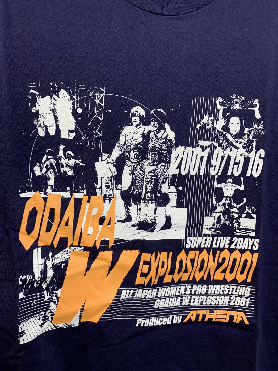 未使用】○全日本女子プロレス・Tシャツ○納見佳容○脇澤美穂 