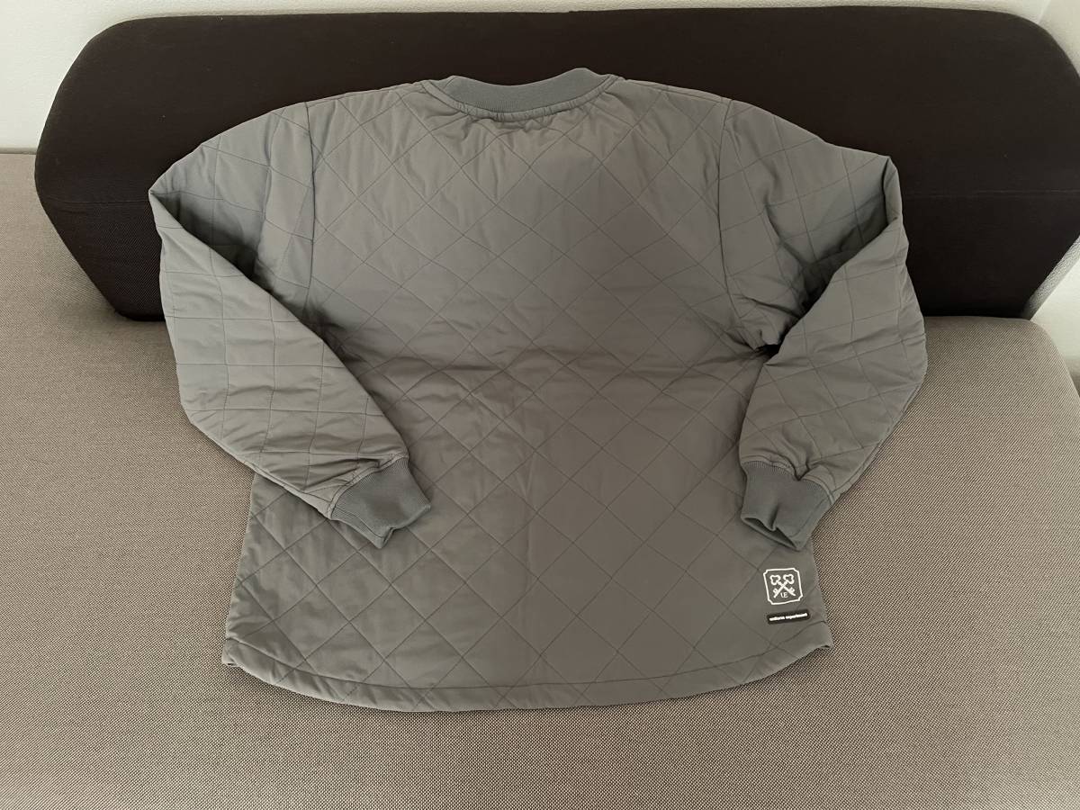 新品 2021AW uniform experiment QUILTING PULLOVER SMOCK GRAY 1