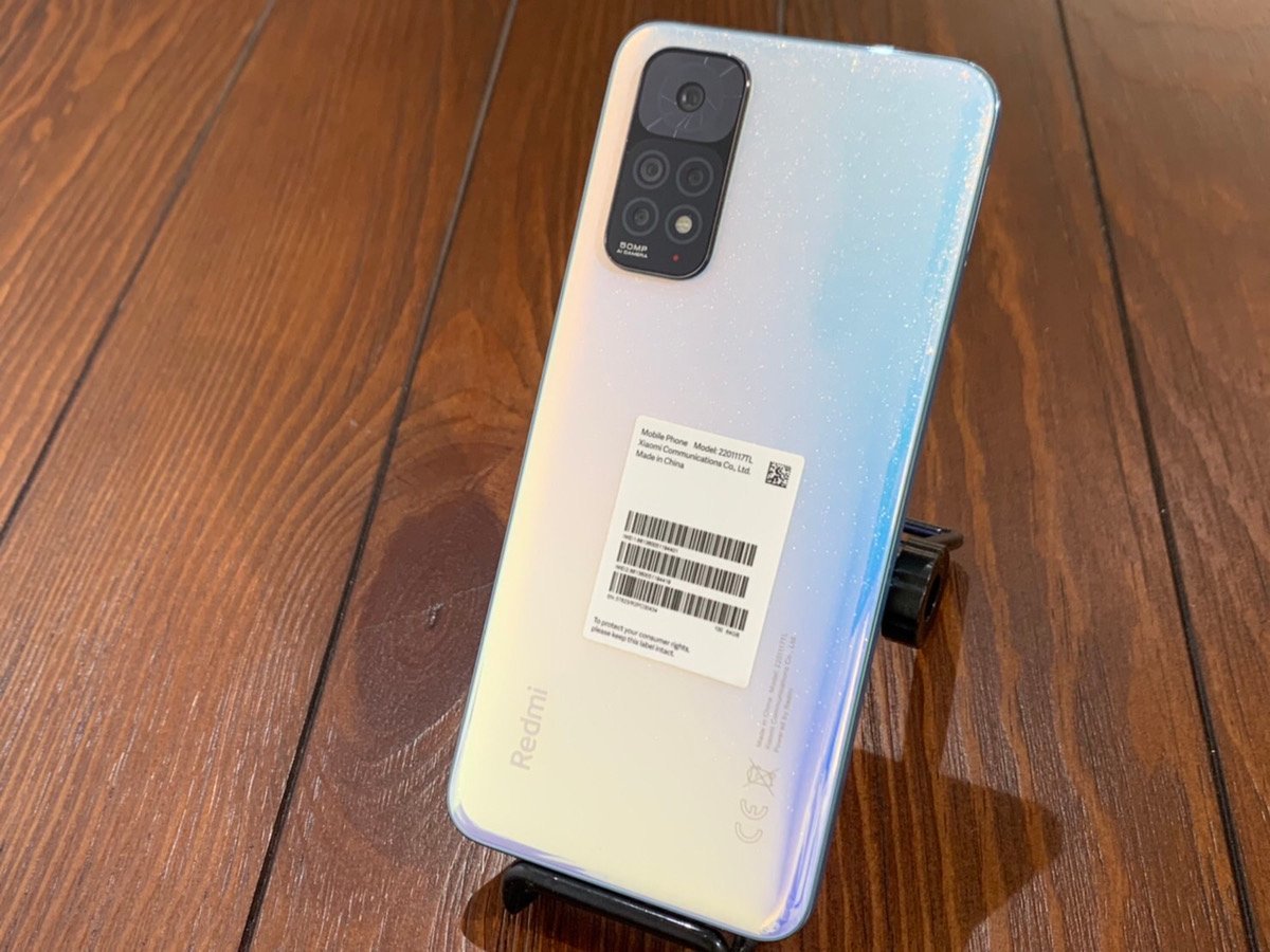 中古】SIMフリー Xiaomi Redmi Note 11 2201117TL StarBlue RAM4GB