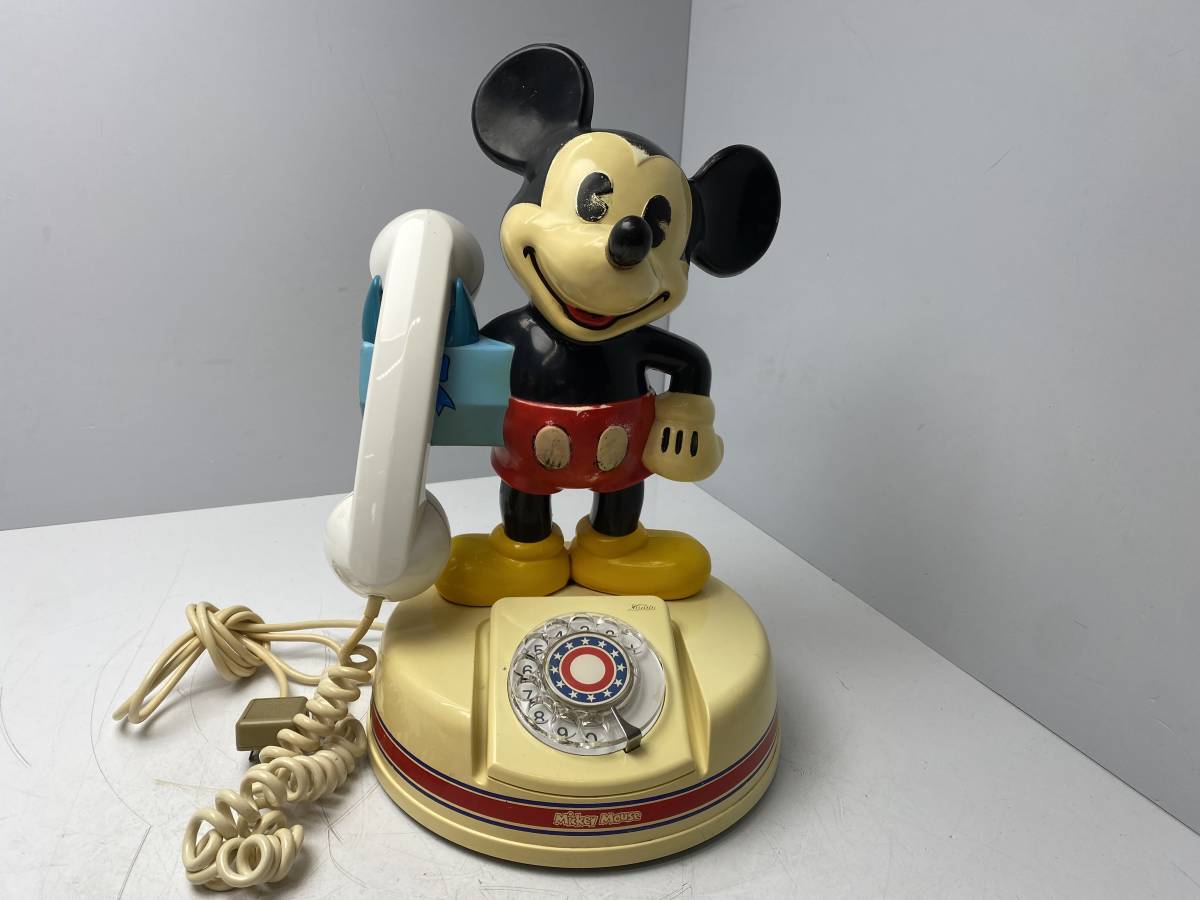 希少】当時物 ディズニー ミッキーマウス 固定電話 アメリカ
