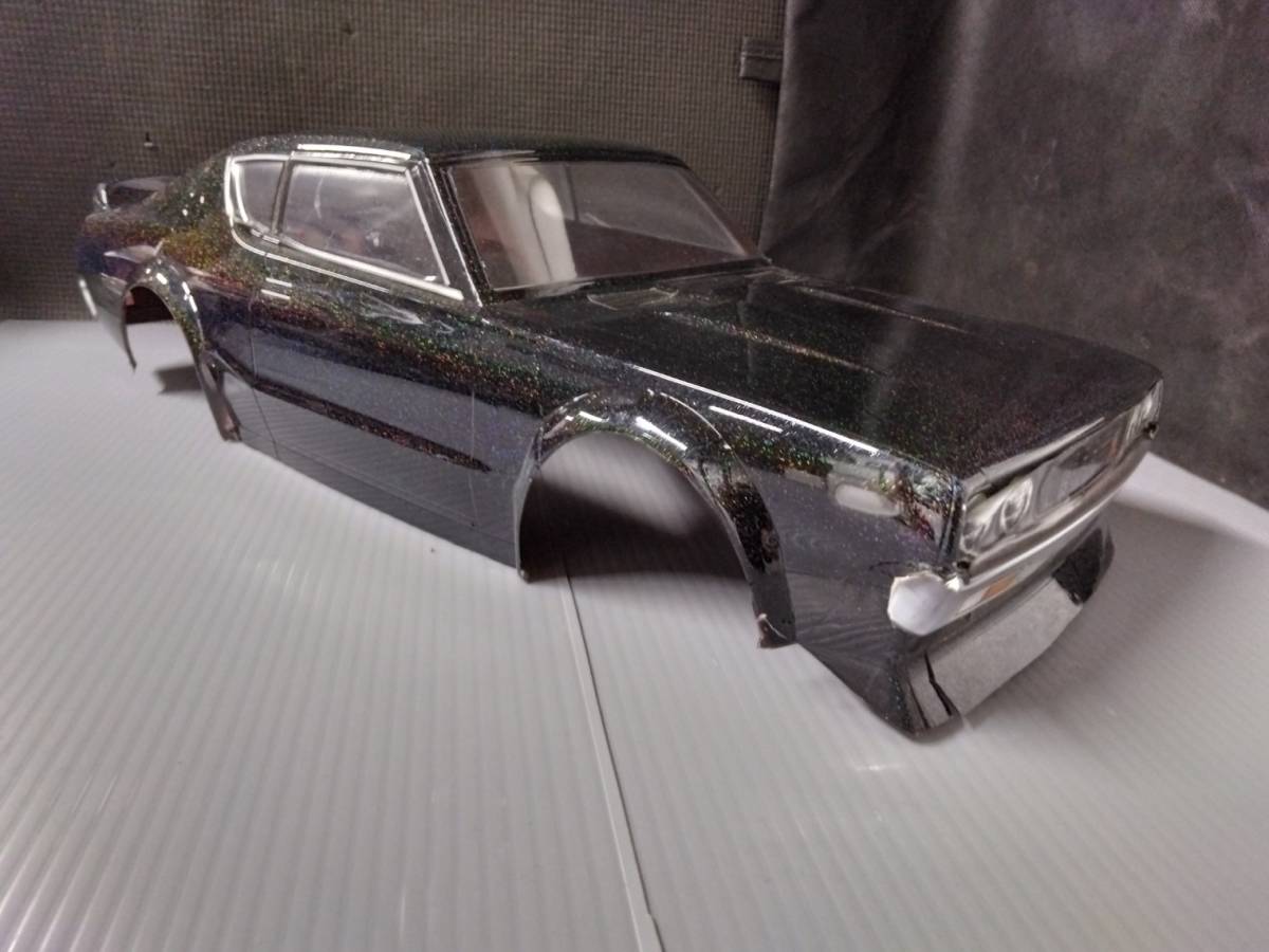 ジャンク 生産終了品 ABCホビー 1/10 RCカー用ボディ ニッサン