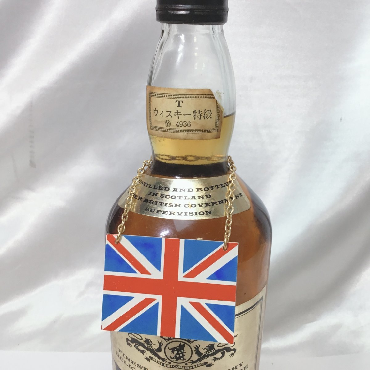 BIG T Gold Label スコッチウイスキー 特級 甲冑ケース付き T ゴールドラベル ビッグ Label Gold BIG スコッチ GOLD 760ml LABEL