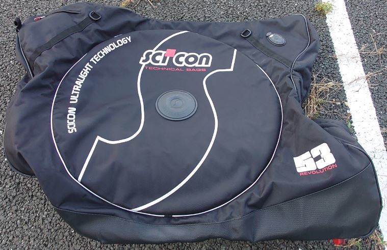 シーコン : エアロコンフォートプラス3.0 ブラック 輸行 SCICON 輪行
