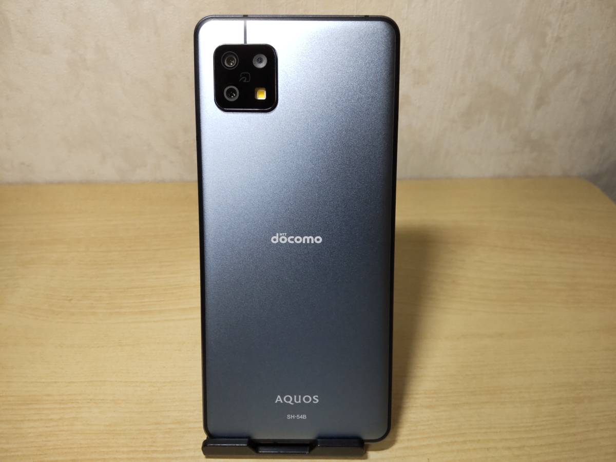 AQUOS sense6 SH-54B ドコモ ブルーメタリック美品!!＜ 送料無料