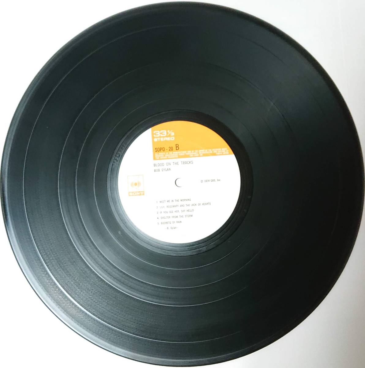 □新品□Bob Dylan ボブ・ディラン/blood on the tracks 安し 血の轍(