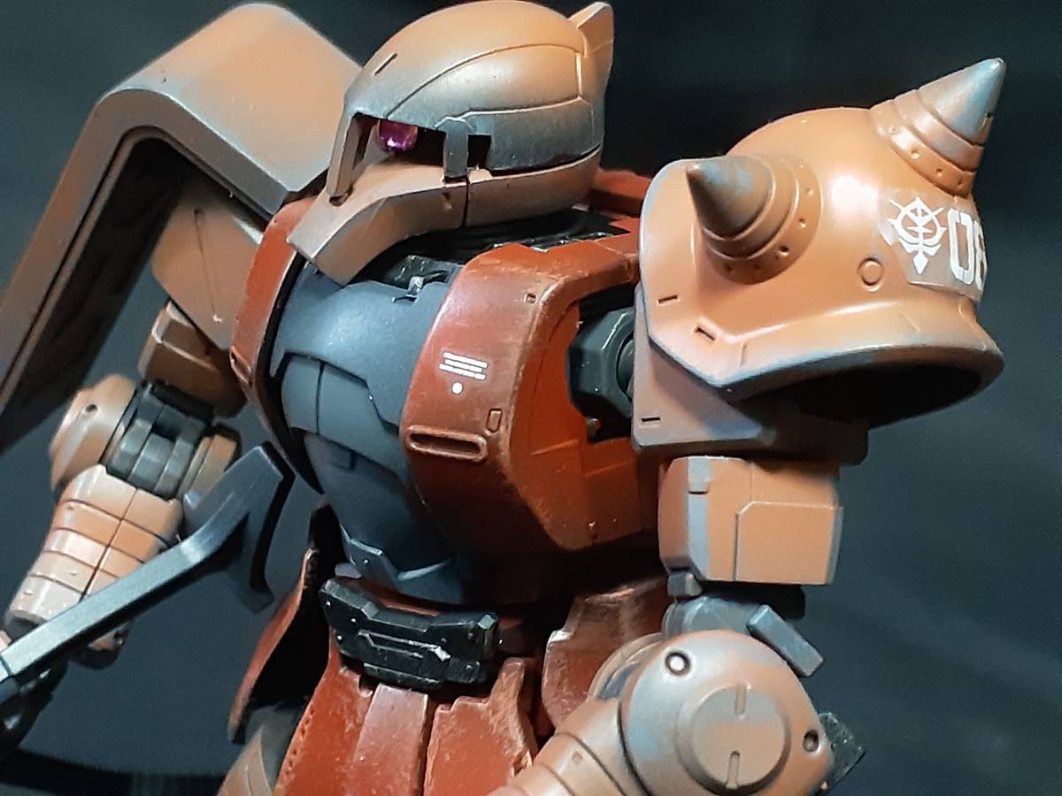 HG MS-05S THE 1&frasl;144 シャア専用ザクI 機動戦士ガンダム ORIGIN | 再生産1⁄144 r&frasl;Gunpla : シャア専用ザクⅠ HGオリジン The 0 シャア専用ザクI｜ASH7311RXさんのガンプラ作品