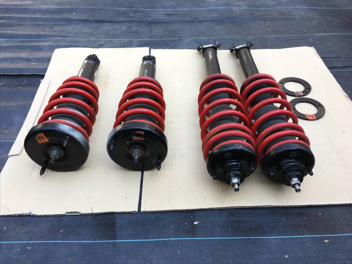 希少 BNR32 ニスモサスペンション NISMO S-tune サスペンションセット GT-R R32 GTR 56110-RSR25 56210-RSR25 NISMO ニスモ S-tune Sチューン* S-tuneサスペンションセット スカイライン用