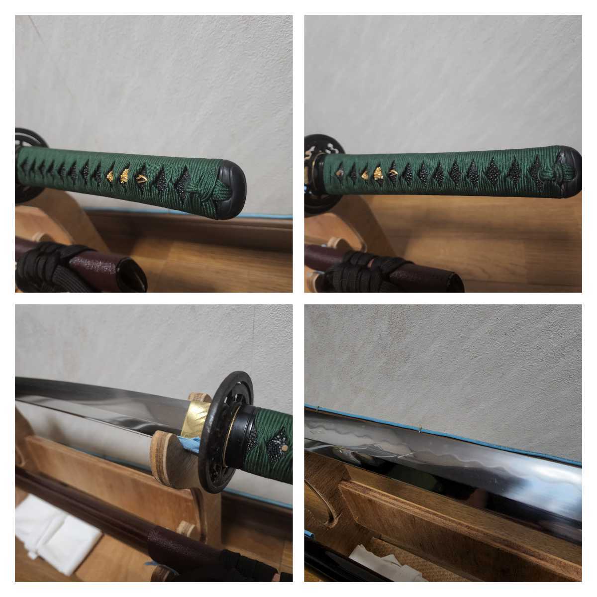 刀 日本刀 - 白鞘 無銘 刀剣小町 (Katana, 伝 防長古美堂防長古美堂 真剣 白鞘入 黒変塗鞘脇差拵 寸延短刀 タナゴ腹茎 妖刀村正 無銘(法華)