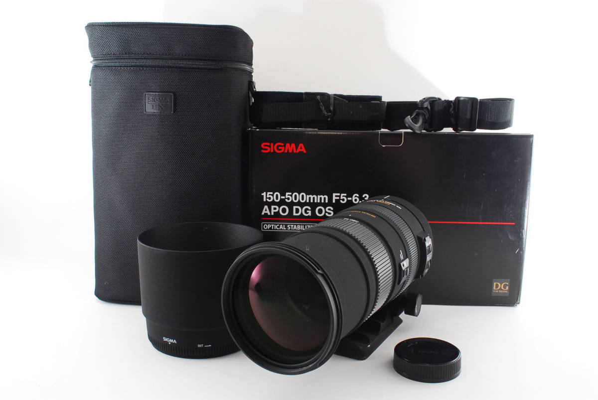 ★☆ 美品！ SIGMA シグマ APO 150-500mm F5-6.3 DG OS HSM ニコン用【訳あり】★☆ APO F5-6.3 DG Nikon ☆美品☆ NIKON□5125