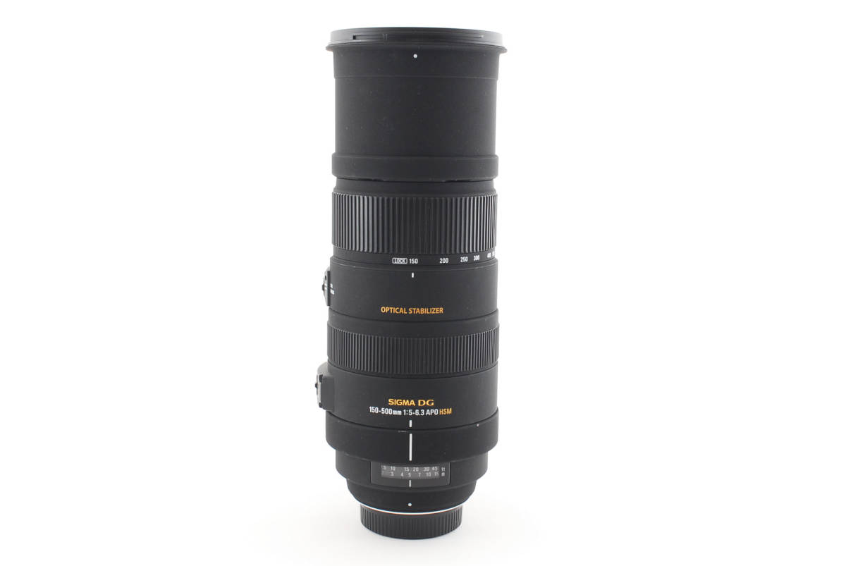 ★☆ 美品！ SIGMA シグマ APO 150-500mm F5-6.3 DG OS HSM ニコン用【訳あり】★☆ APO F5-6.3 DG Nikon ☆美品☆ NIKON□5125