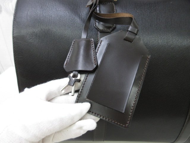 極美品】Dunhill ダンヒル ボストンバッグ レザー 2WAY ブラック 美品