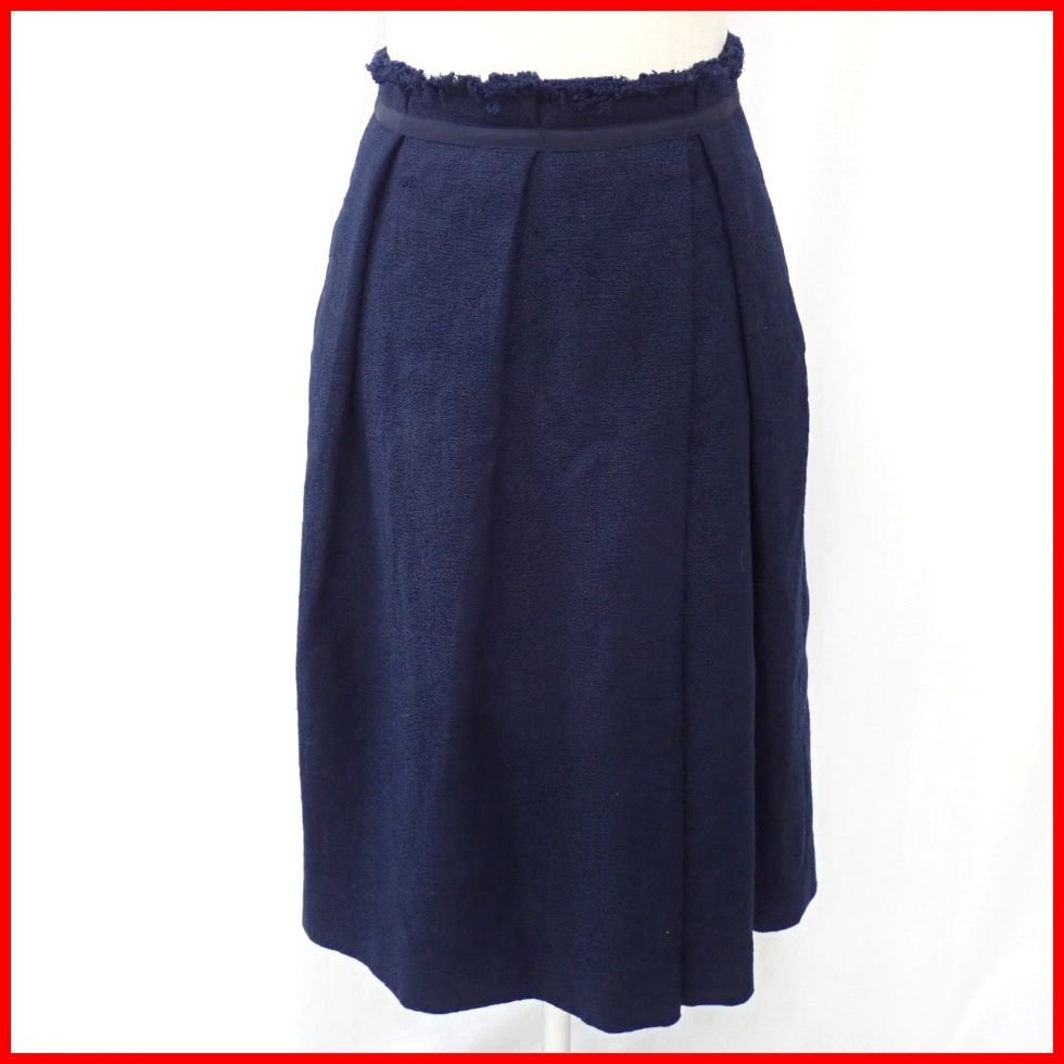 Drawer ☆DRAWER/ドゥロワー ツイード フレアスカート 36/S～M相当