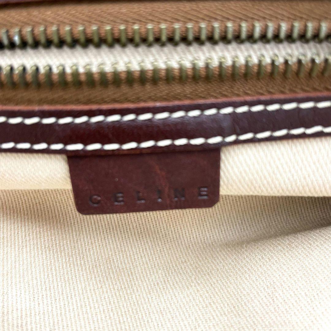 CELINE マカダム柄　トートバッグ　ハンドバッグ　セリーヌ