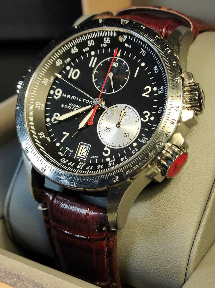 送料無料 HAMILTON khaki eto ハミルトン カーキ クオーツ 腕時計