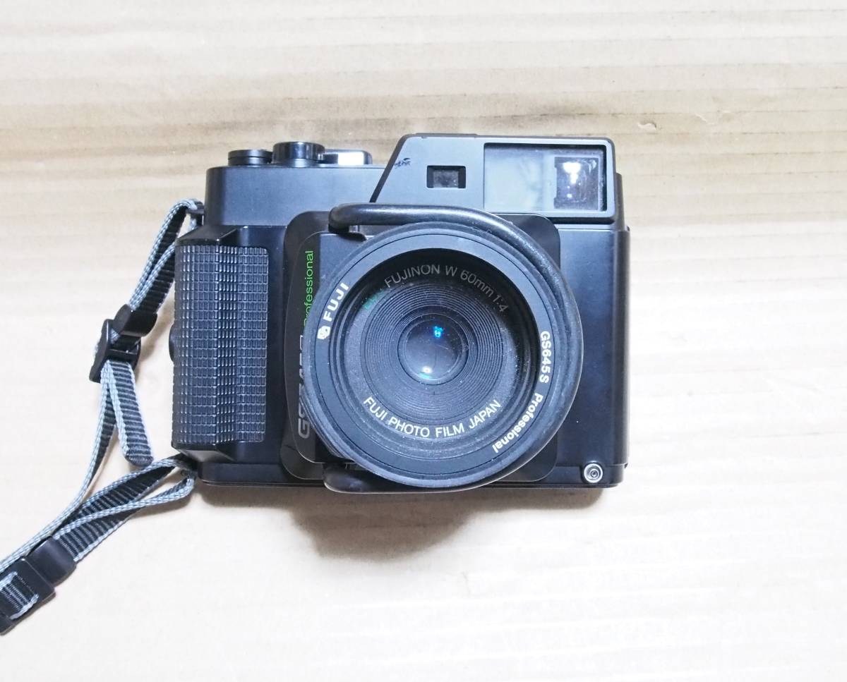 FUJIフジ GS645S Professional wide60 中判フィルムカメラ 中古難有