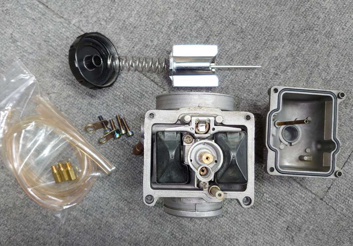 SR400/SR500用 OKO φ38㎜ ビッグキャブ オーバーホールベースや部品取りにどうぞ 美品中古 (検索:goods PWK38 廃版(現行はNIBBI製) φ38ビッグキャブ | SR400&frasl;500 CRΦ38 JB-POWER メンテ館