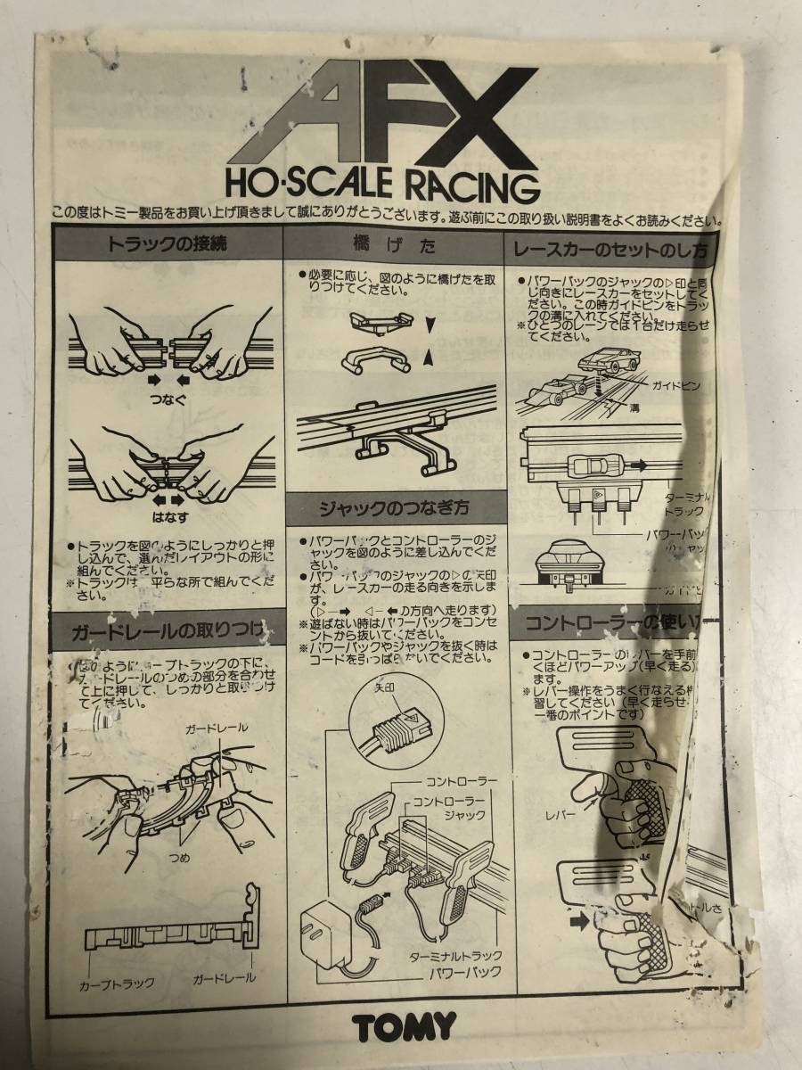 ry86◇ビクトリーマウンテン セット◇スロットカー XS-115 コース AFX