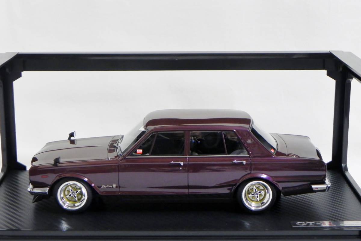 IG 1785 1/18 Nissan Skyline 2000 GT-R (PGC10) Purple 