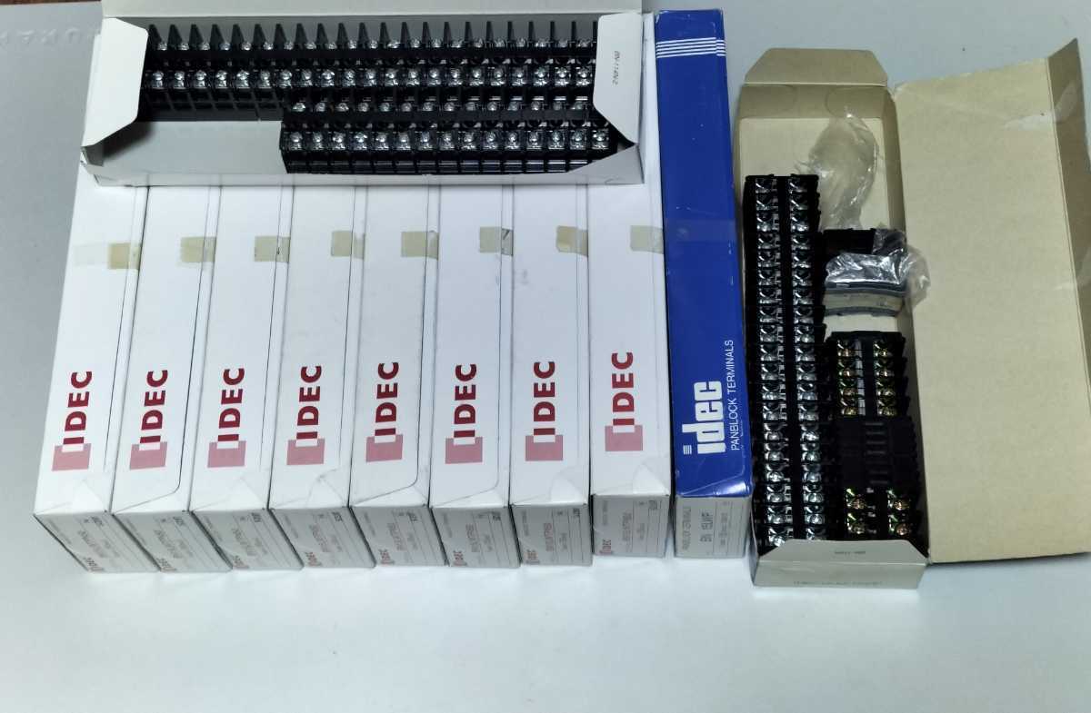 IDEC BN15LWTPN50 レール式端子台　端数＆旧型＆側板混在 | BN-W・BNH-Wシリーズターミナルブロック IDEC BNH15MWTPN50 JAPAN MISUMI(ミスミ)