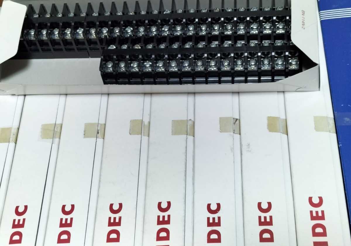 IDEC BN15LWTPN50 レール式端子台　端数＆旧型＆側板混在 | BN-W・BNH-Wシリーズターミナルブロック IDEC BNH15MWTPN50 JAPAN MISUMI(ミスミ)