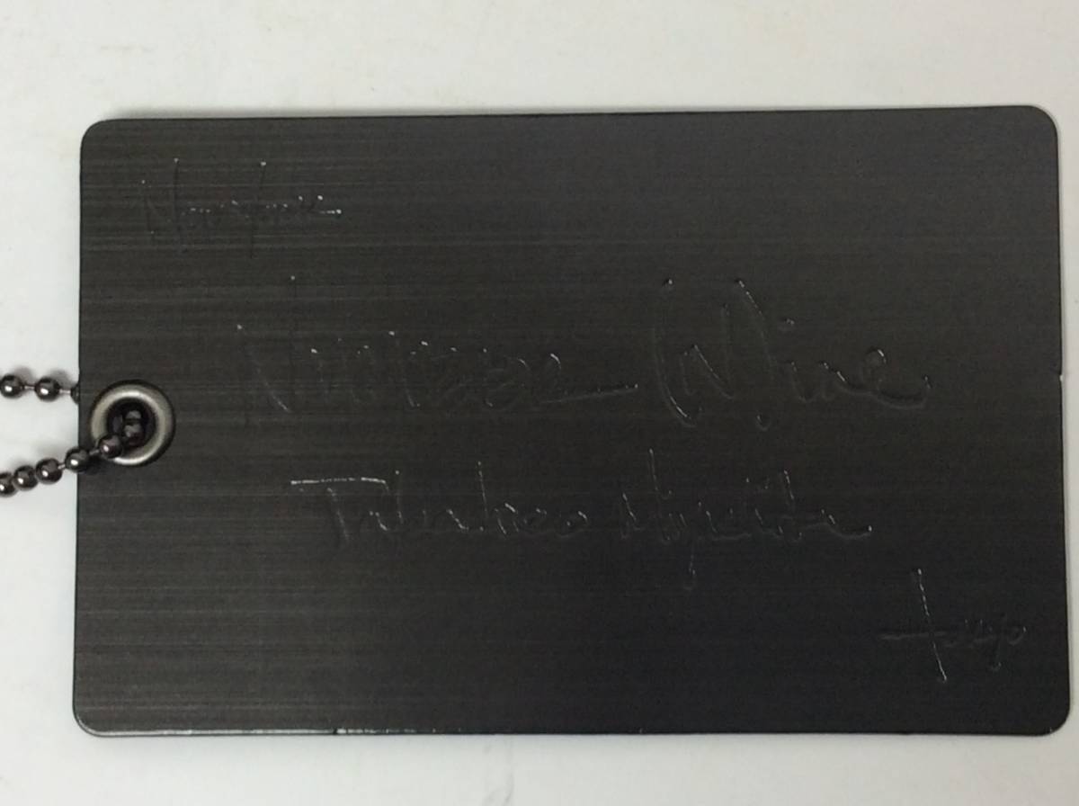 タグ付き NUMBER(N)INE ナンバーナイン 06SS ガンズ期 シープ レザー 