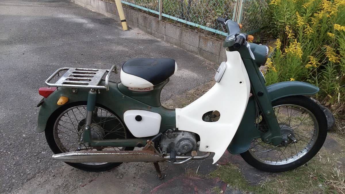 スーパーカブ C100 OHV 実働 C105 C50 行灯 行灯カブ(50cc以下)｜売買 