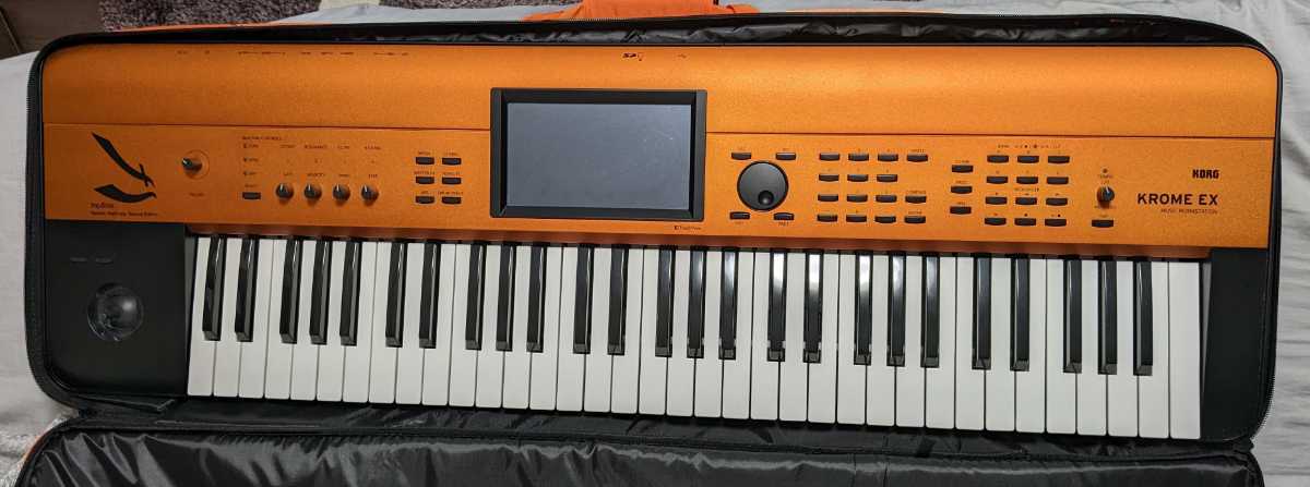 お買い得，新作登場】 【手渡し】KORG KROME EX 61鍵 fripSide Satoshi