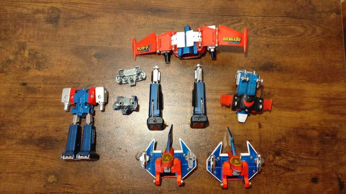 ダンガードA 超合金 当時物 ジャンク品 - 超合金ダンガードA ポピー 