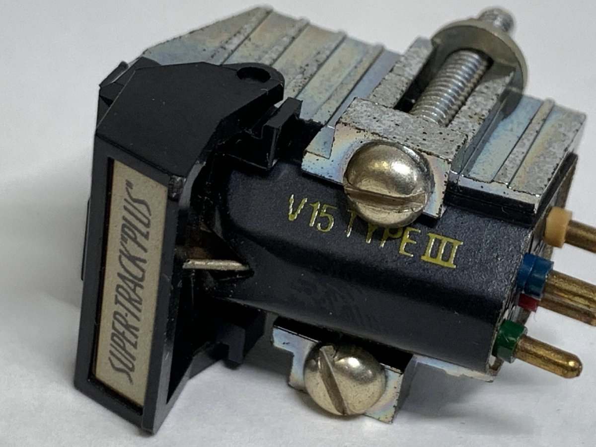 SHURE V15 III カートリッジ（針なし）& FR ヘッドシェル 動作未確認 