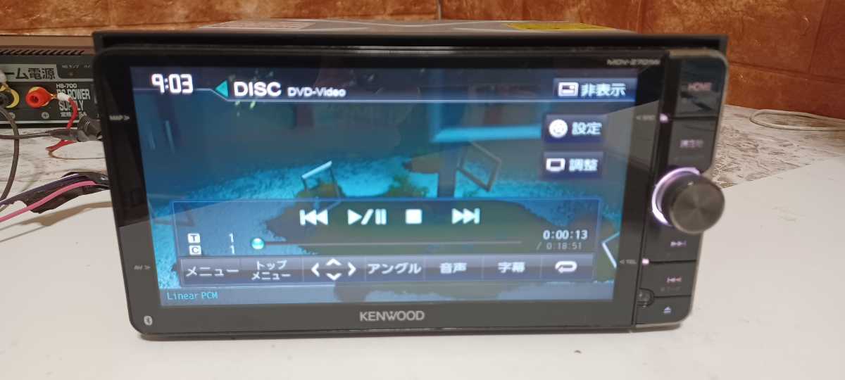 KENWOOD MDV-Z701W フルセグ Bluetooth USB SD HDMI メモリー KENWOOD MDV-Z701W フルセグ Bluetooth USB SD HDMI メモリー