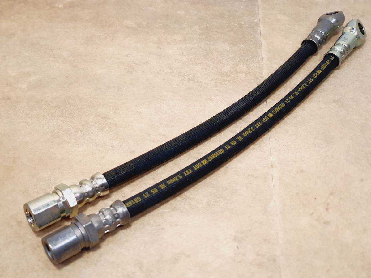 フィアット・X1/9 1.3/リトモ リアブレーキホース 2本セット