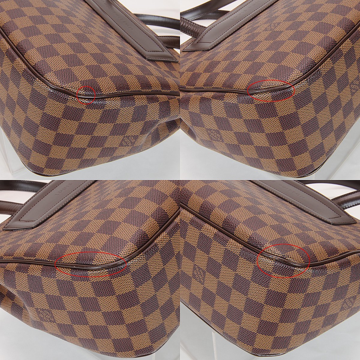 ルイ ヴィトン N51123 パリオリPM ダミエ エベヌ B7 LOUIS VUITTON Damier ショルダーバッグ トートバッグ ...