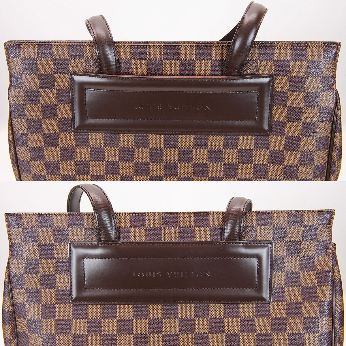 ルイ ヴィトン N51123 パリオリPM ダミエ エベヌ B7 LOUIS VUITTON Damier ショルダーバッグ トートバッグ ...