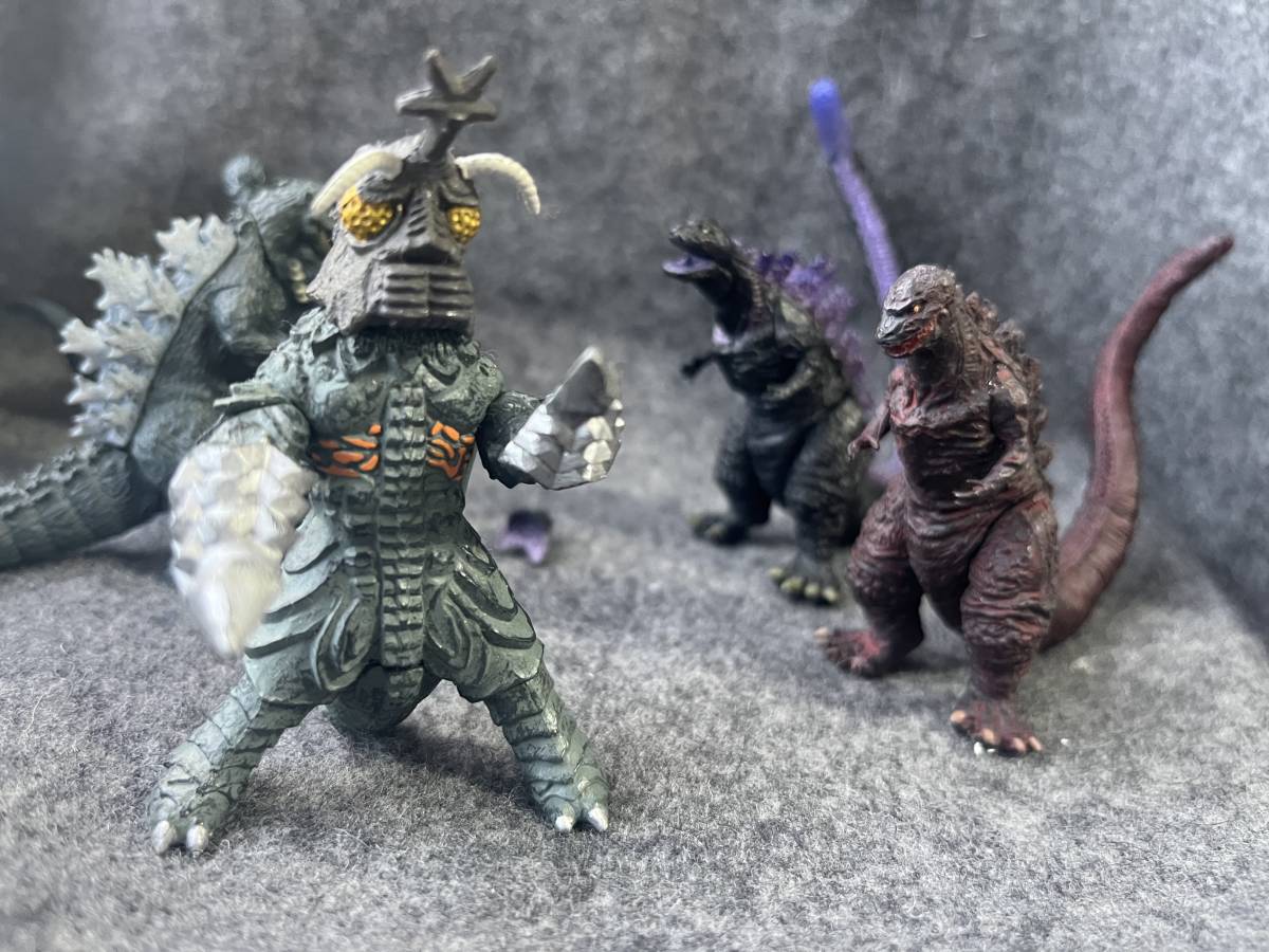 HGシリーズ ゴジラ メガロ シンゴジラ 5個セット 検）ヘドラ