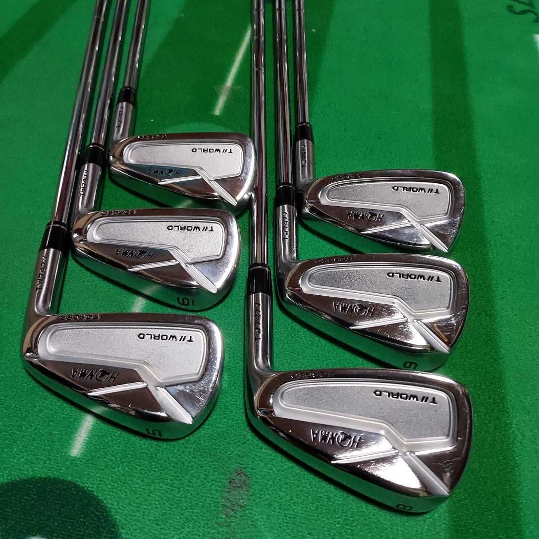 ホンマ TW747V 5~10 6本 DG AMT TOUR WHITE S200 HONMA TOUR WORLD