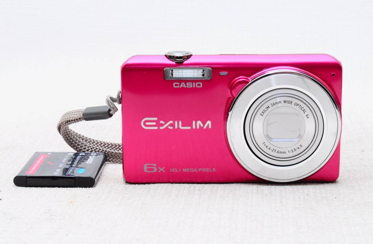 CASIO EX-ZS25 レッド 動作OK