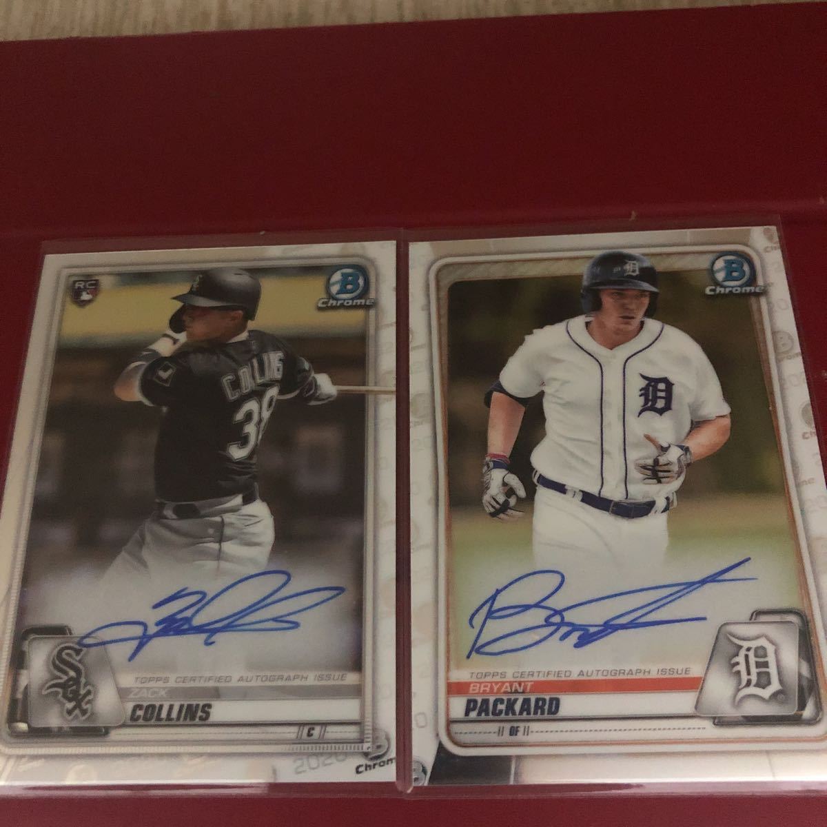 Auto Panini Prizm MLB mlb カードまとめ 5枚 直書き オンカード RC 