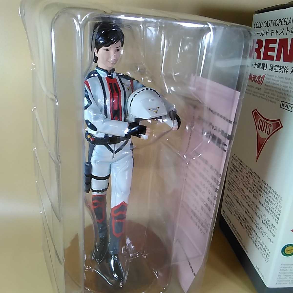 海洋堂 コールドキャスト塗装済彫像 レナ隊員 ウルトラマンティガ