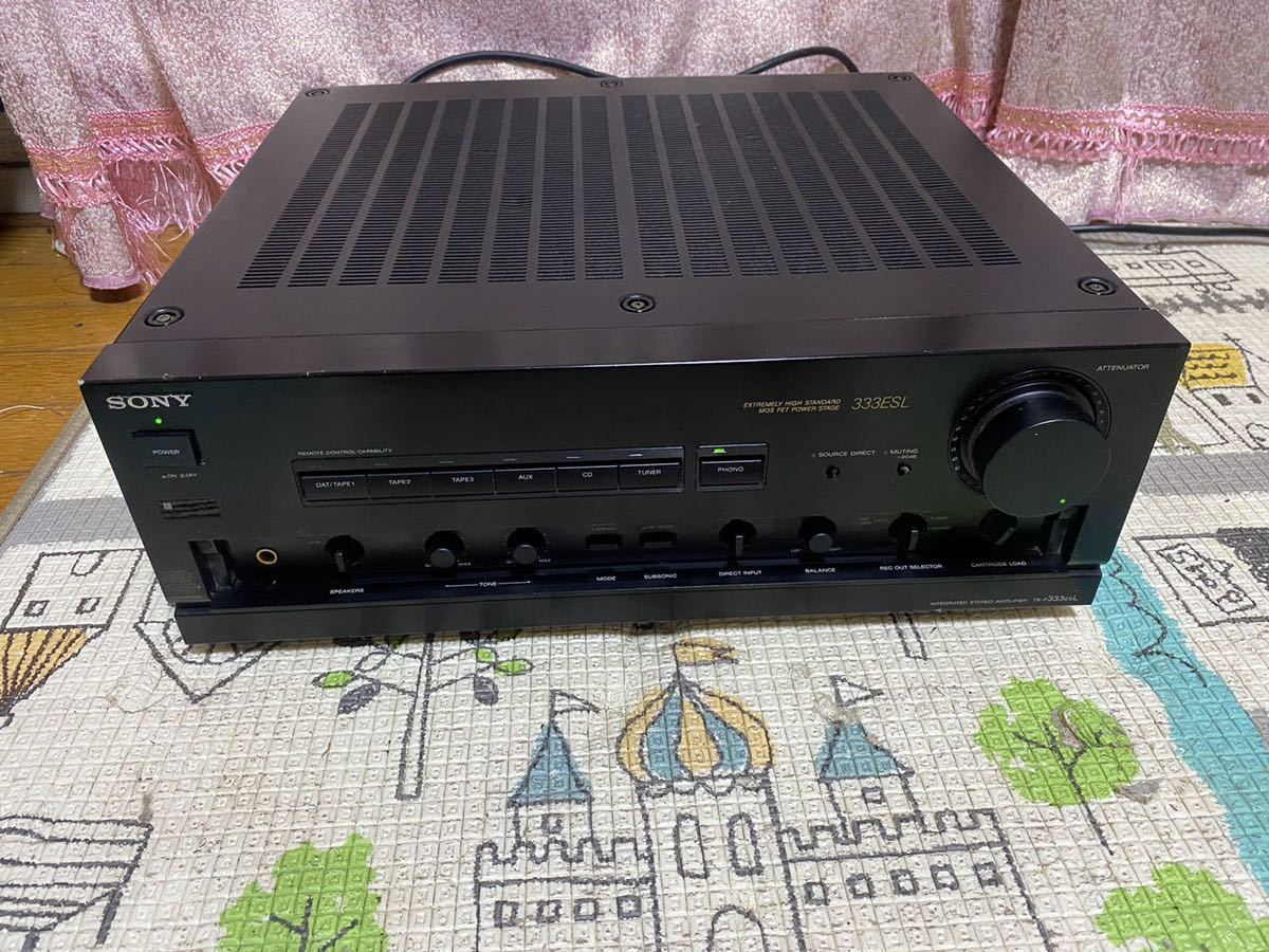 SONY TA-F333ESL ソニー プリメインアンプ ジャンク品 現状販売 SONYTA