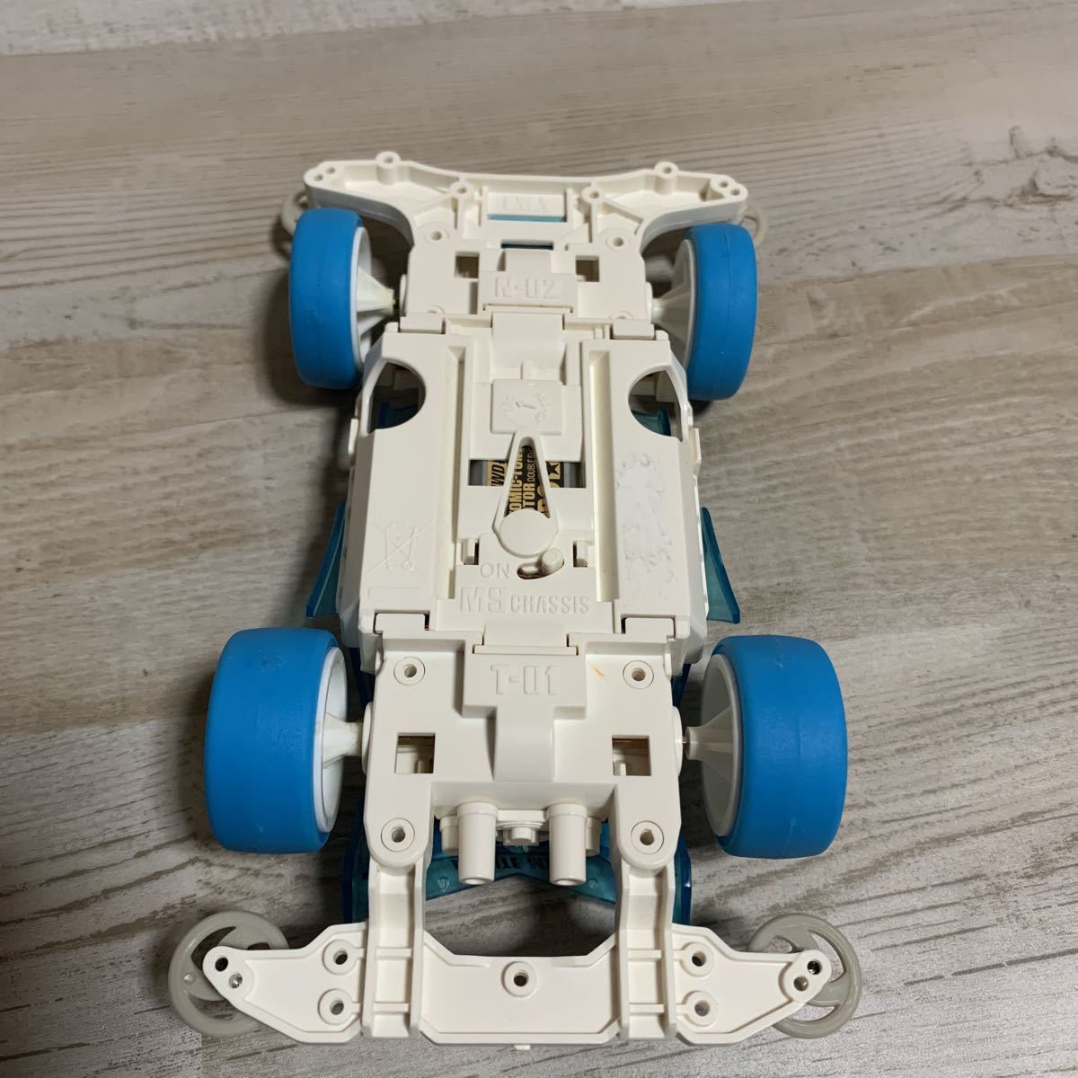 ミニ四駆 アバンテmk3 アズール クリヤーブルースペシャル アズール