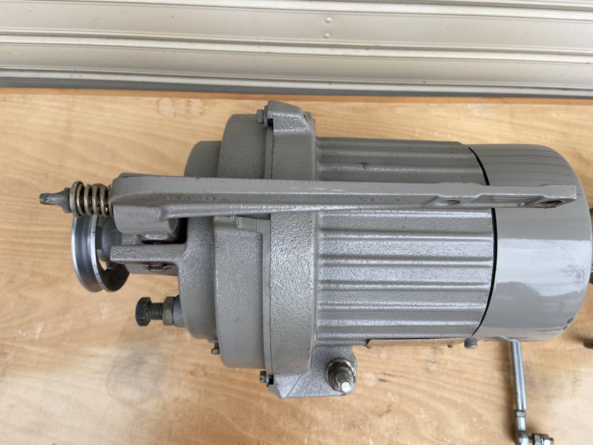 中古）ナショナル クラッチモーター 100V 200W 4P 工業用ミシン