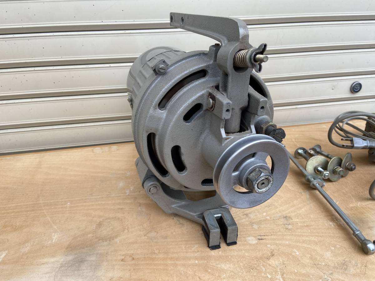中古）ナショナル クラッチモーター 100V 200W 4P 工業用ミシン