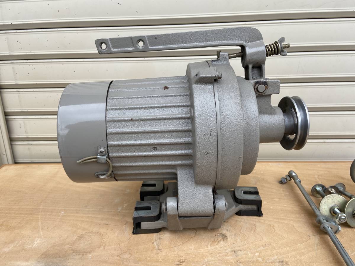 中古)ナショナル クラッチモーター 100V 200W 4P 工業用ミシン 中古)ナショナル クラッチモーター 100V 200W 4P 工業用ミシン