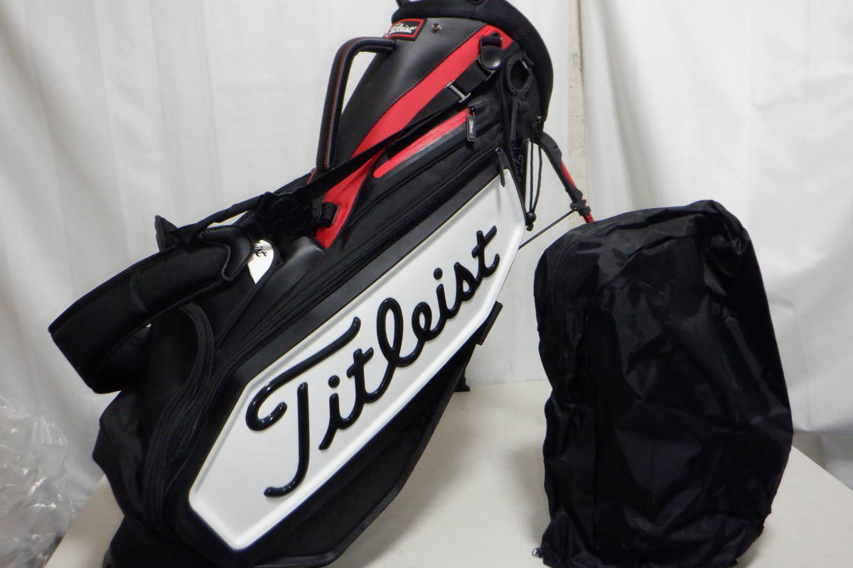 Titleist タイトリスト 9.5型☆中古☆プロモデルスタンド(BKxWHxRED