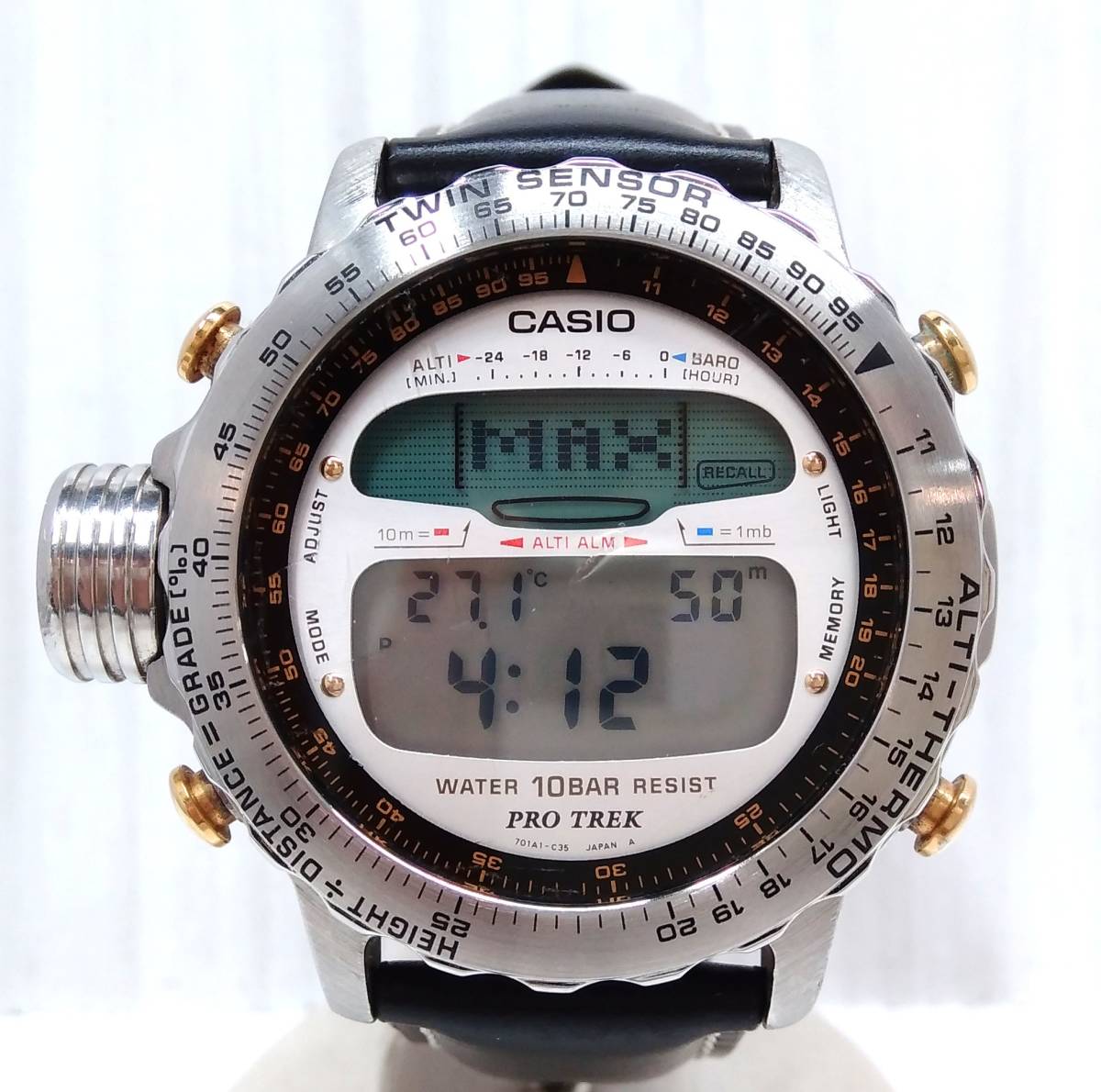 CASIO カシオ PROTREK プロトレック ALT-7000／330*** クォーツ 腕時計 初代