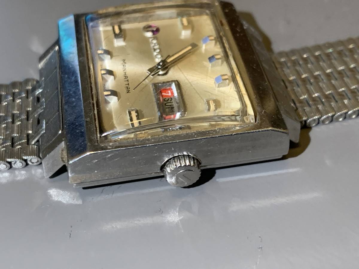 VINTAGE RADO MANHATTAN 自動巻 *OH済み RADO マンハッタン ラドー 