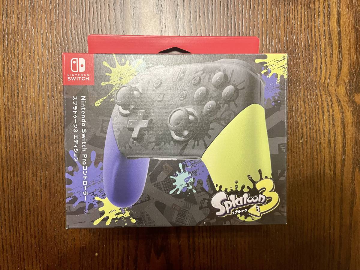 NINTENDO SWITCH PROコントローラー スプラトゥーン3エディション
